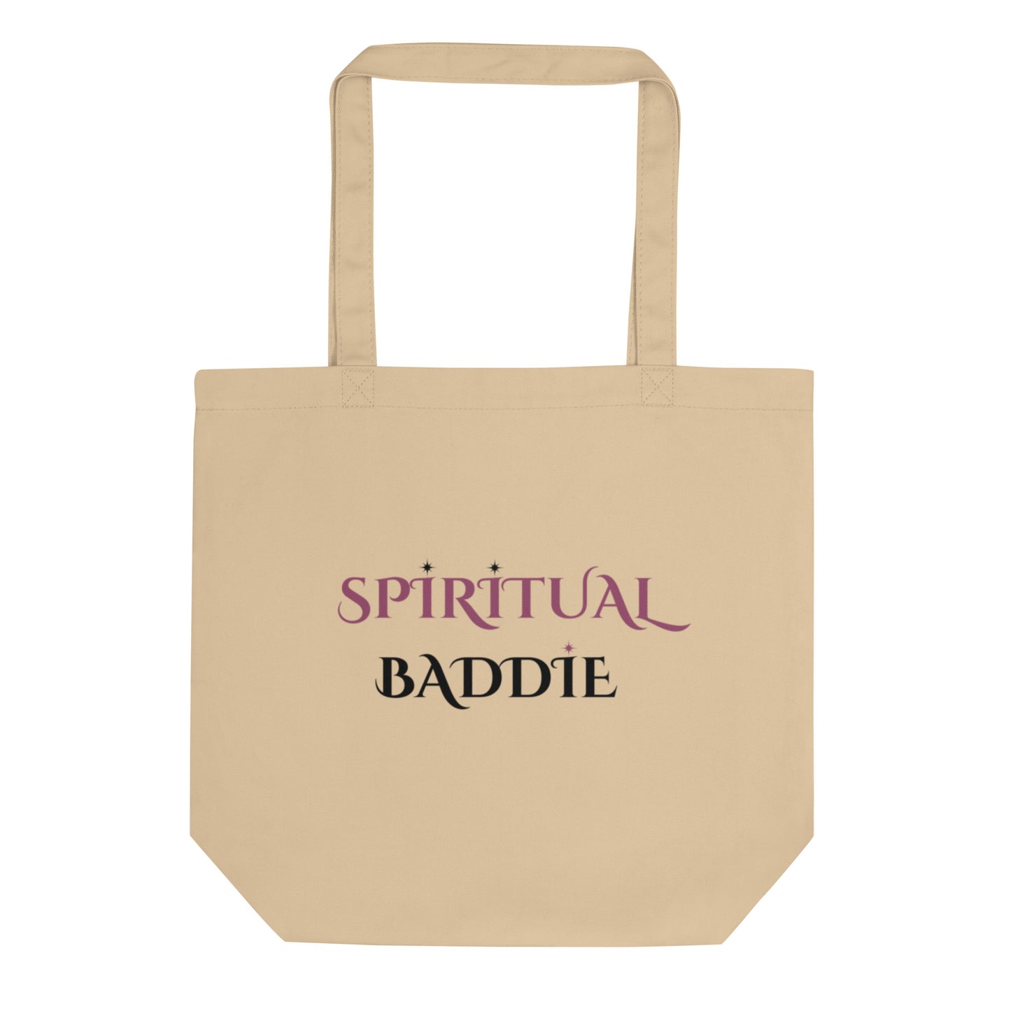 SPIRITUAL BADDIE Light Eco Tote Bag