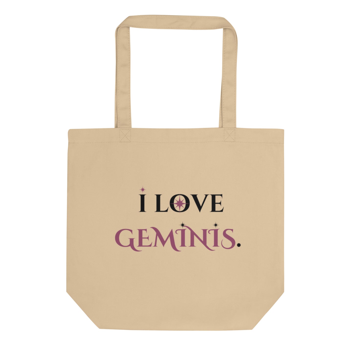 I love GEMINIS Light Eco Tote Bag